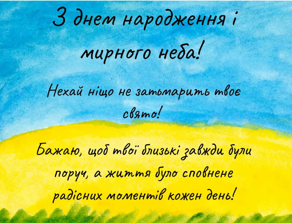 Привітання з днем народження хлопця