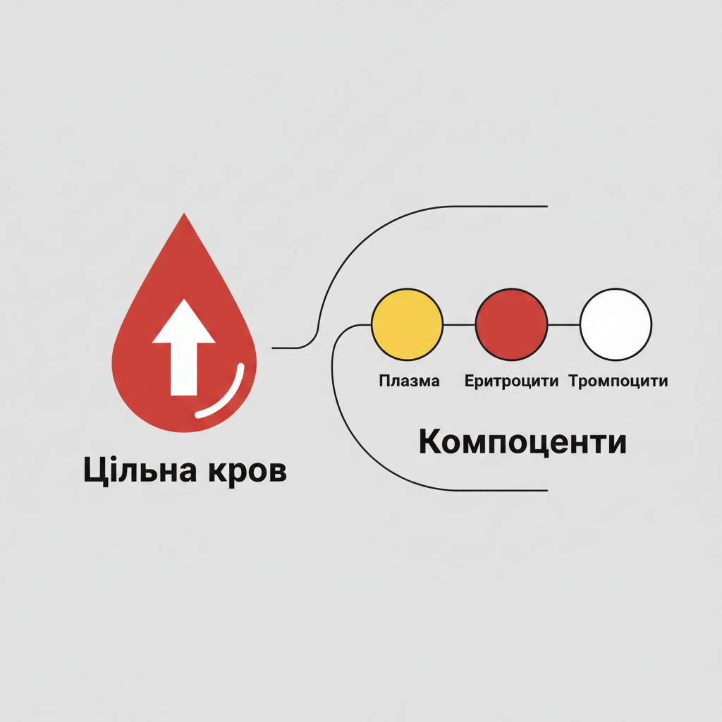 Цільна кров і компоненти: це не одне й те саме — иллюстрация к статье «як часто можна здавати кров»