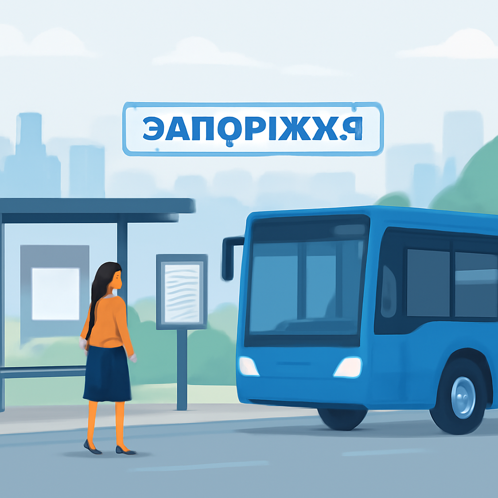 Як влаштований громадський транспорт у Запоріжжі — иллюстрация к статье «розклад руху автобусів запоріжжя»