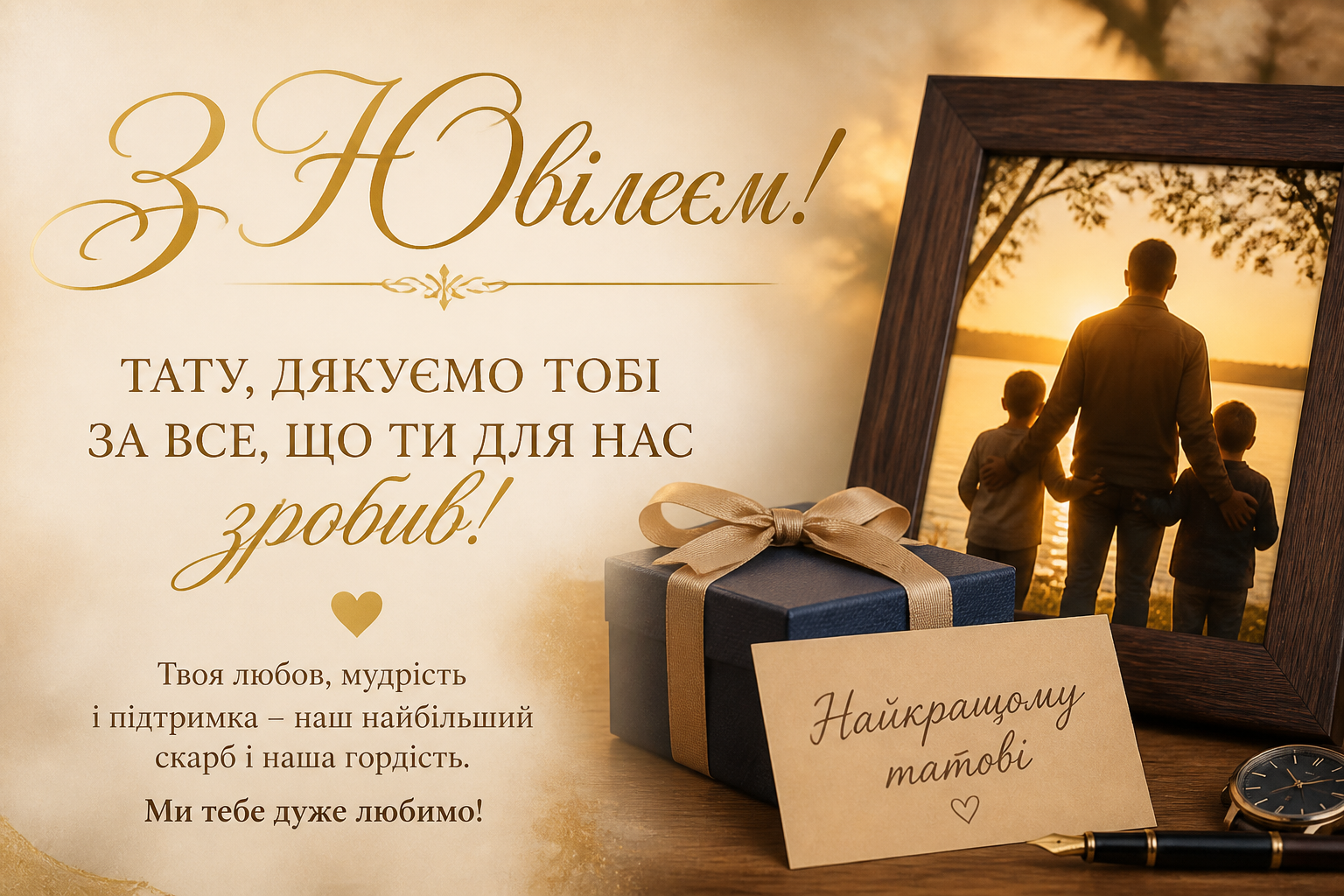 Від дітей — з вдячністю і гордістю