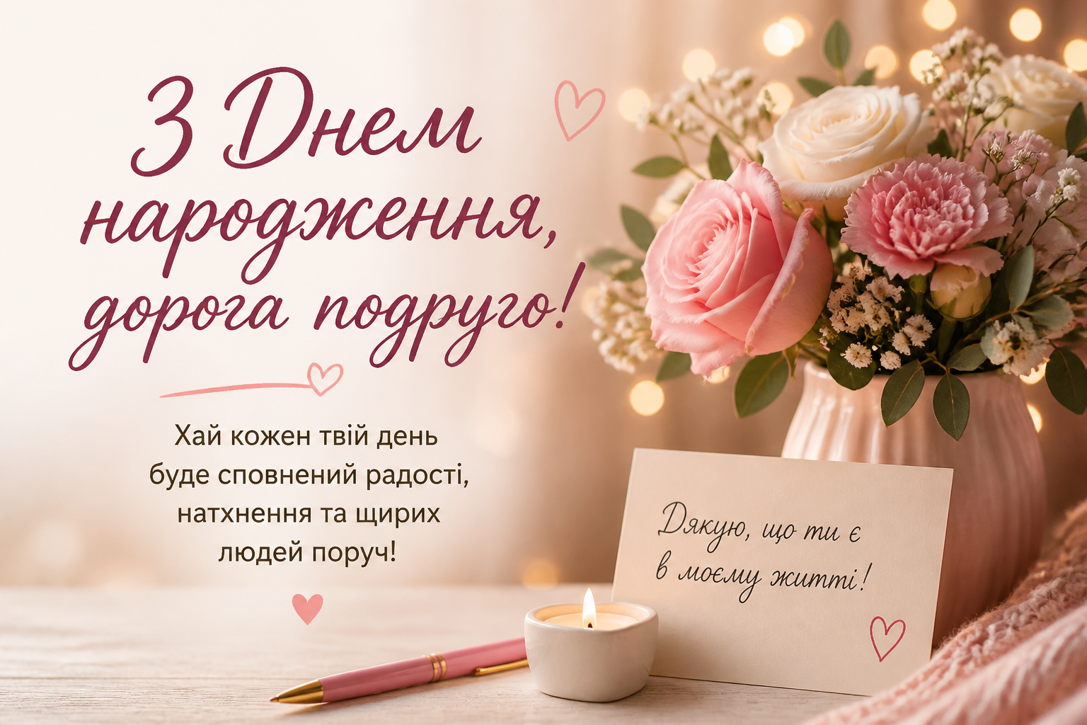 Кілька слів наостанок — як зробити привітання справді своїм