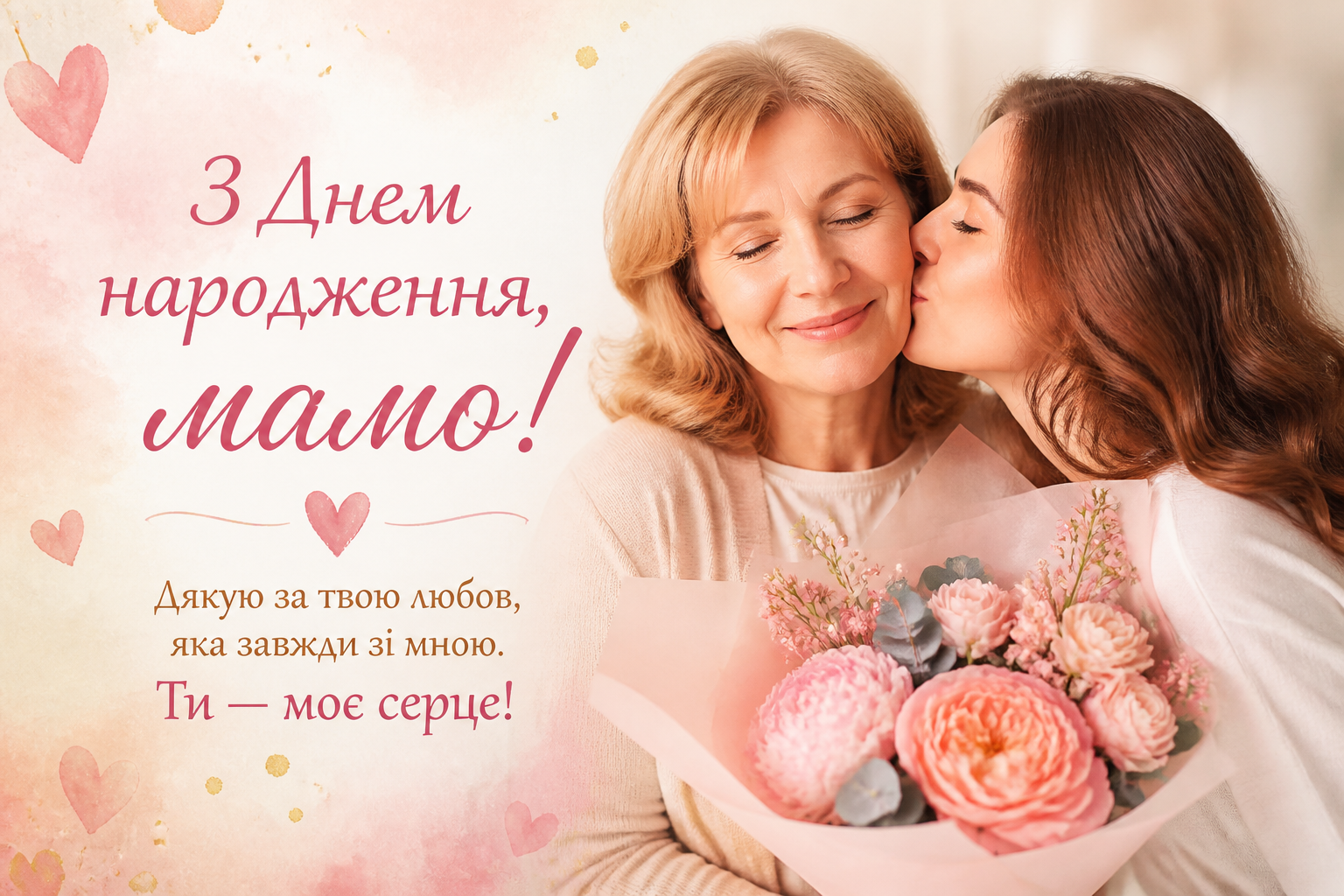 Від дочки — від серця