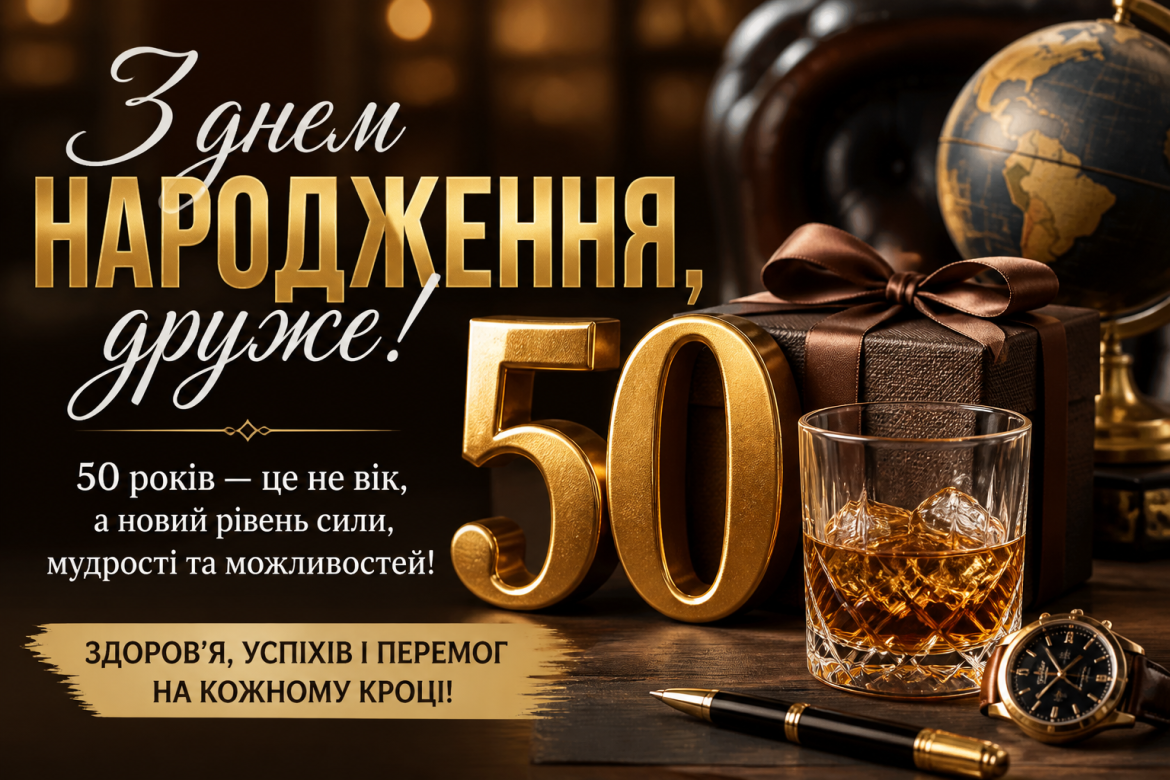 З днем народження, друже: 50 привітань від душі